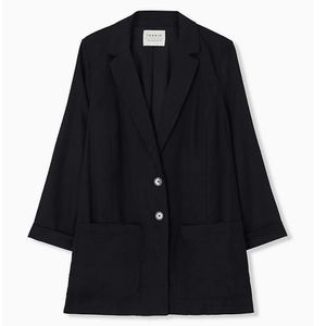Torrid Black Casual Blazer Size 3